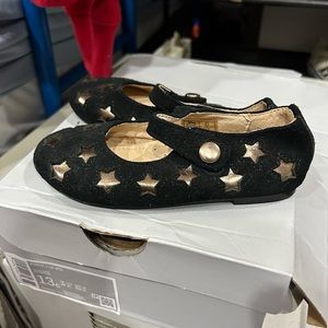 Girls black Swede star Mary size 10 never worn